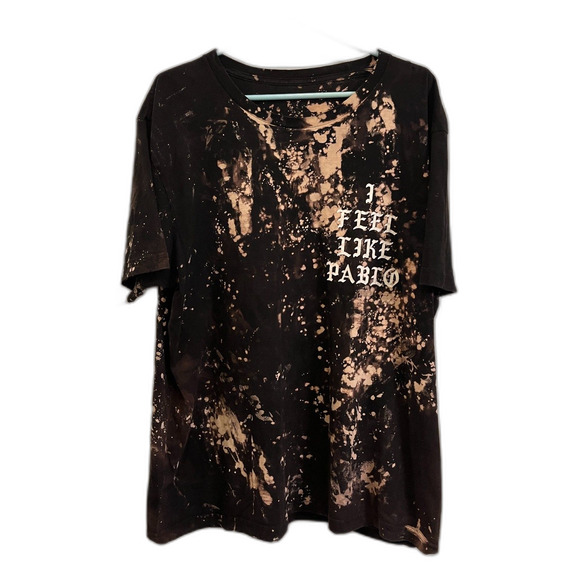 Kanye West I Feel Like Pablo Tie Dye T Shirt Tee Top Mens Size XL - Picture 2 of 7
